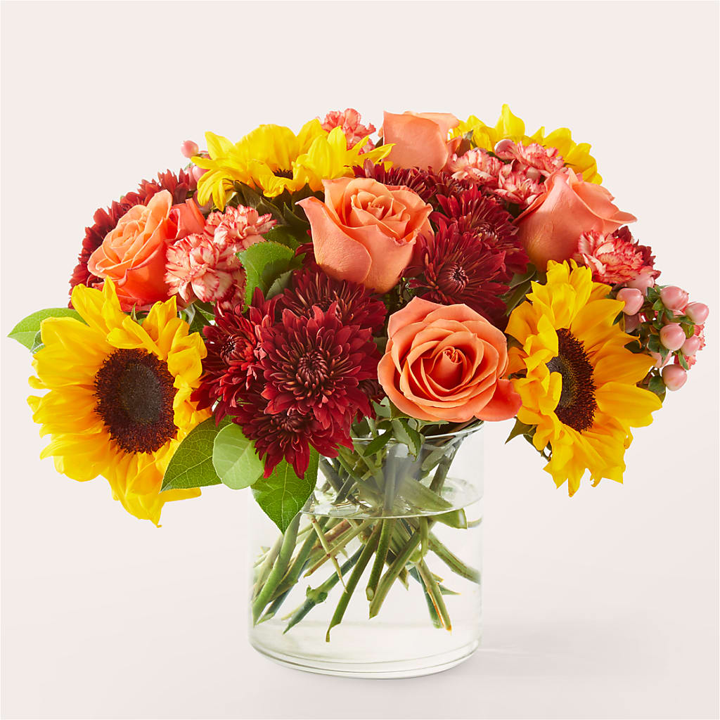 September Sunset Bouquet – Jazmin Flowers, Chicago IL