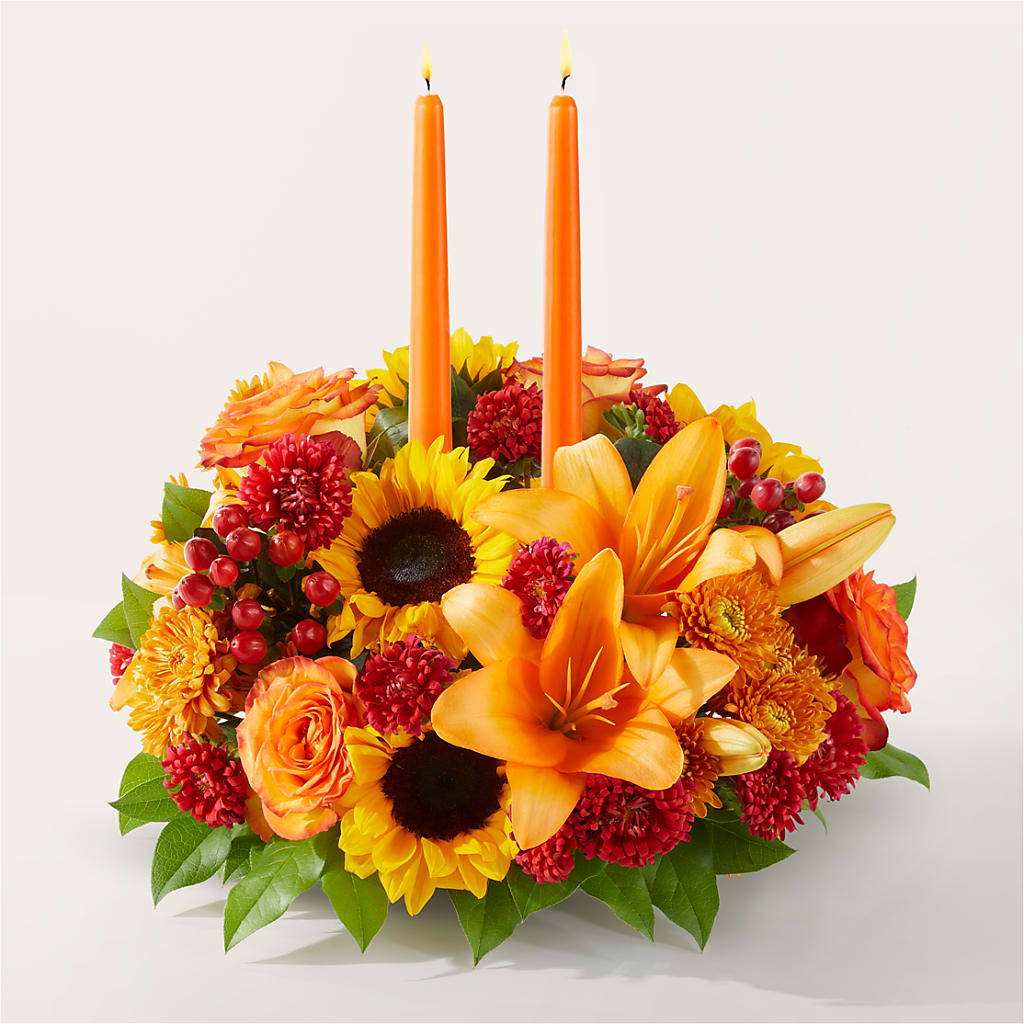 Grateful Centerpiece – Jazmin Flowers, Chicago IL