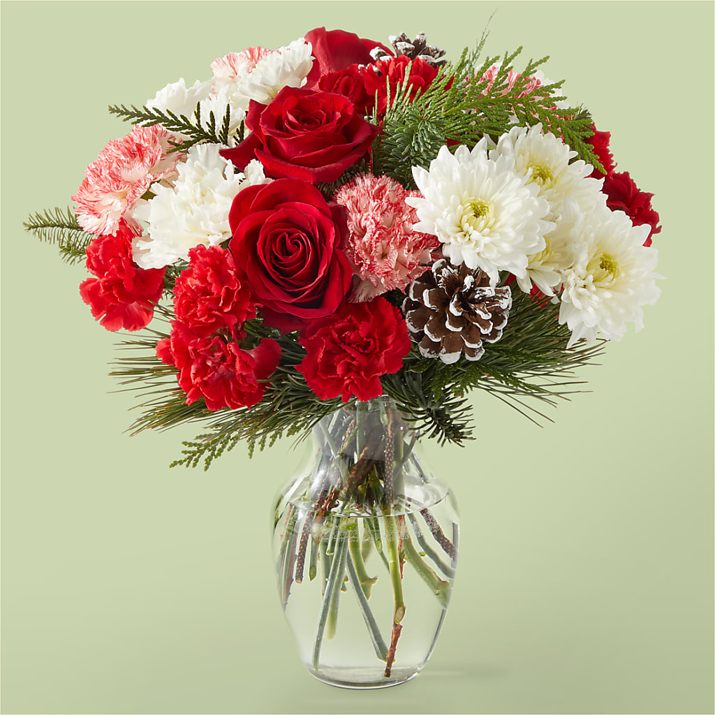 Candy Cane Lane Bouquet – Jazmin Flowers, Chicago IL