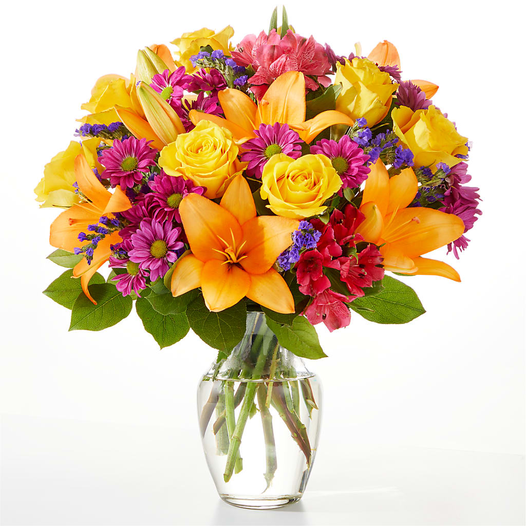 Colorful Visions Bouquet – Jazmin Flowers, Chicago IL