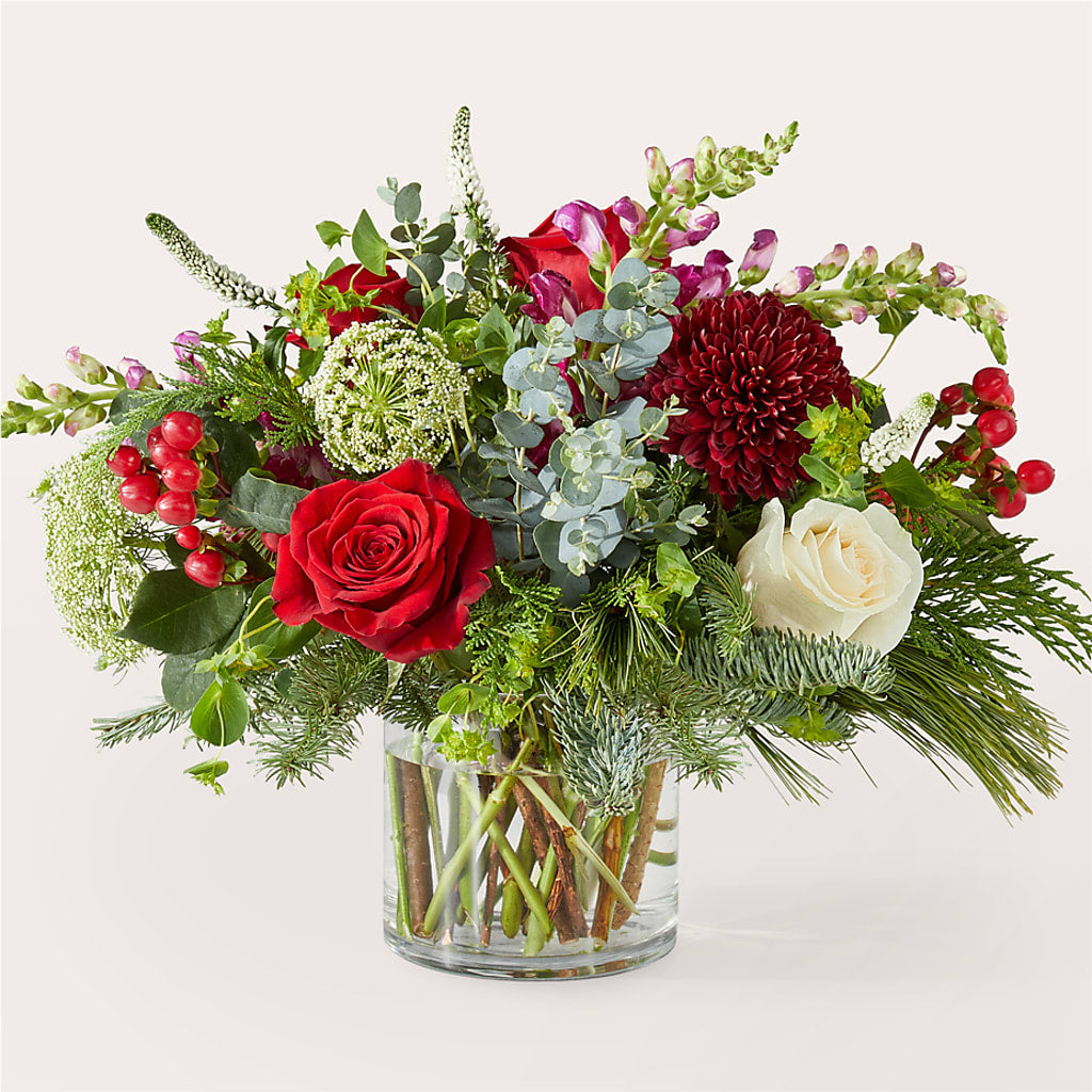 Cranberry Fizz Bouquet – Jazmin Flowers, Chicago IL