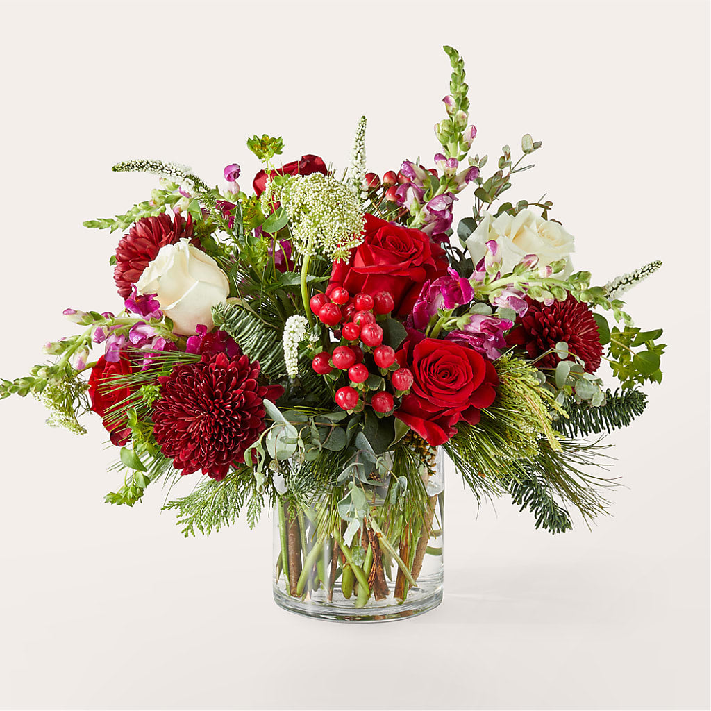 Cranberry Fizz Bouquet – Jazmin Flowers, Chicago IL