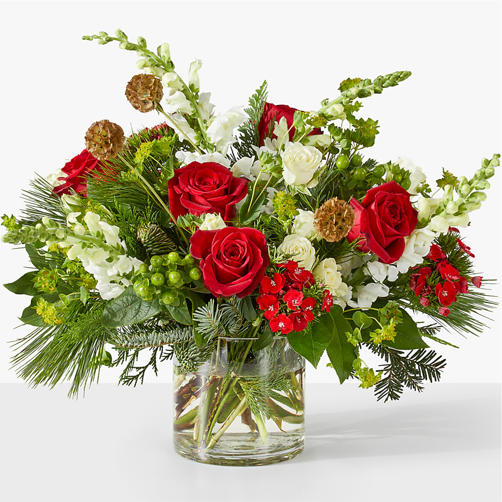 Deck the Halls Bouquet – Jazmin Flowers, Chicago IL