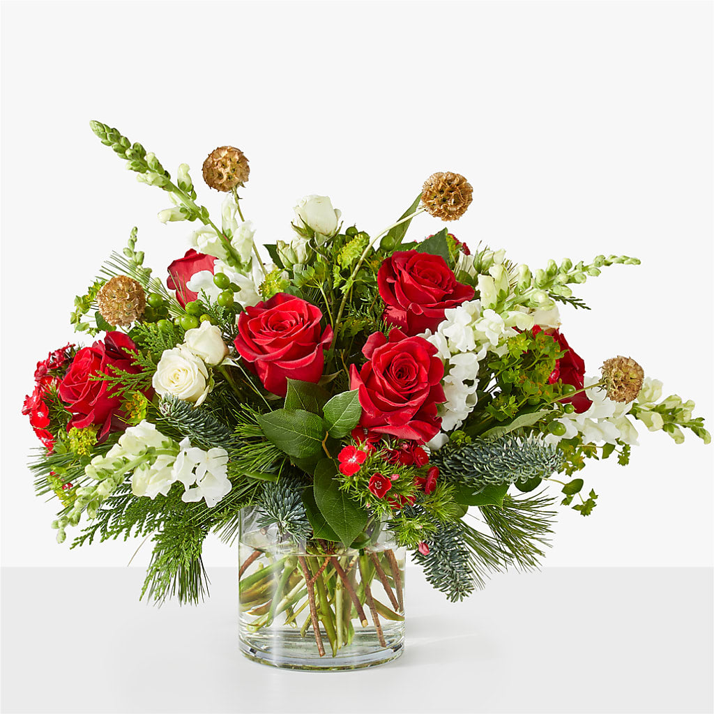 Deck the Halls Bouquet – Jazmin Flowers, Chicago IL