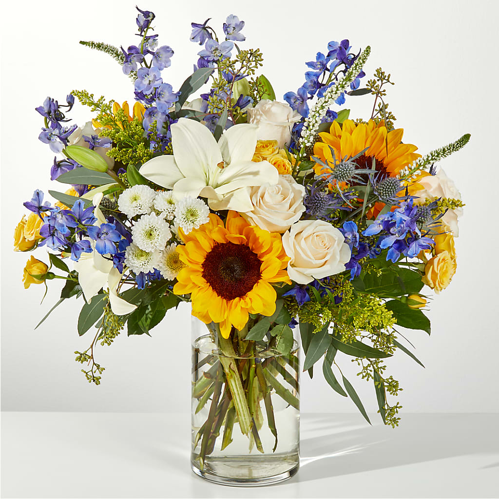 Wonderfully Sunny Bouquet – Jazmin Flowers, Chicago IL