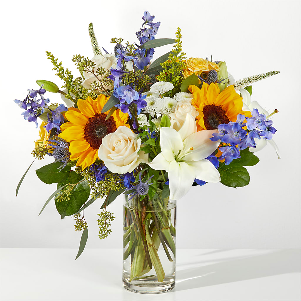 Wonderfully Sunny Bouquet – Jazmin Flowers, Chicago IL