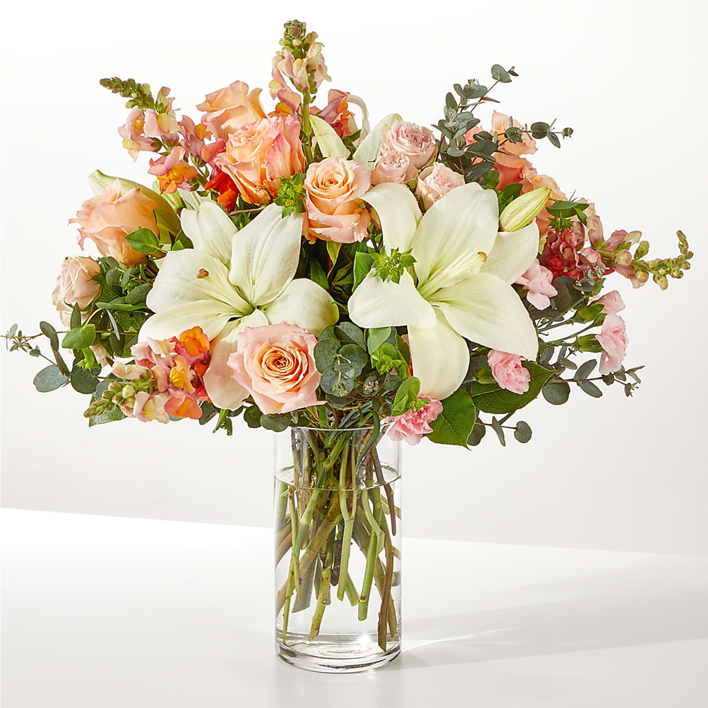 Grapefruit Splash Bouquet – Jazmin Flowers, Chicago IL