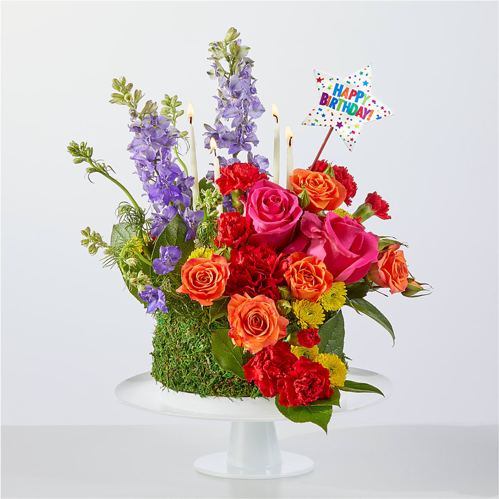 Best Year Yet Floral Cake – Jazmin Flowers, Chicago IL