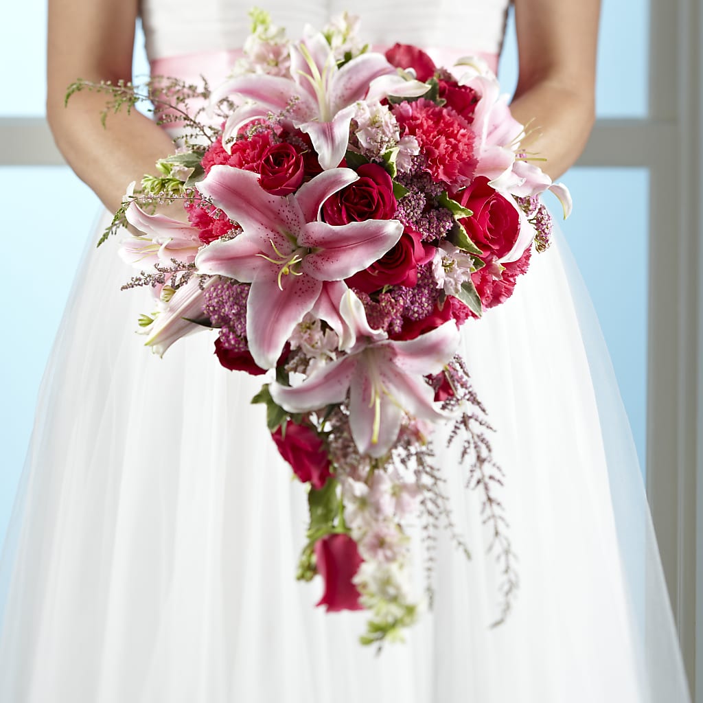 Lily & Rose Bouquet – Jazmin Flowers, Chicago IL