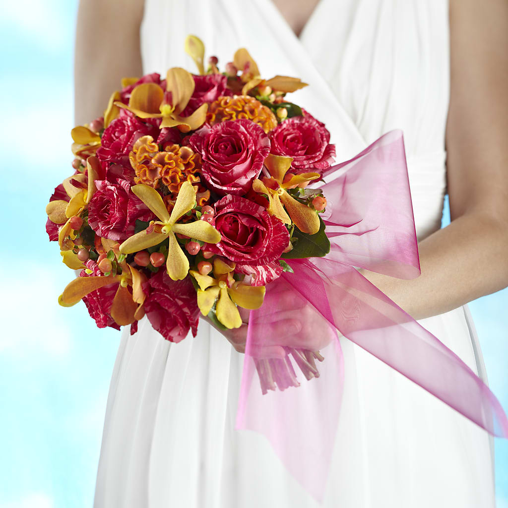 Brilliant Shades of Love Bouquet – Jazmin Flowers, Chicago IL