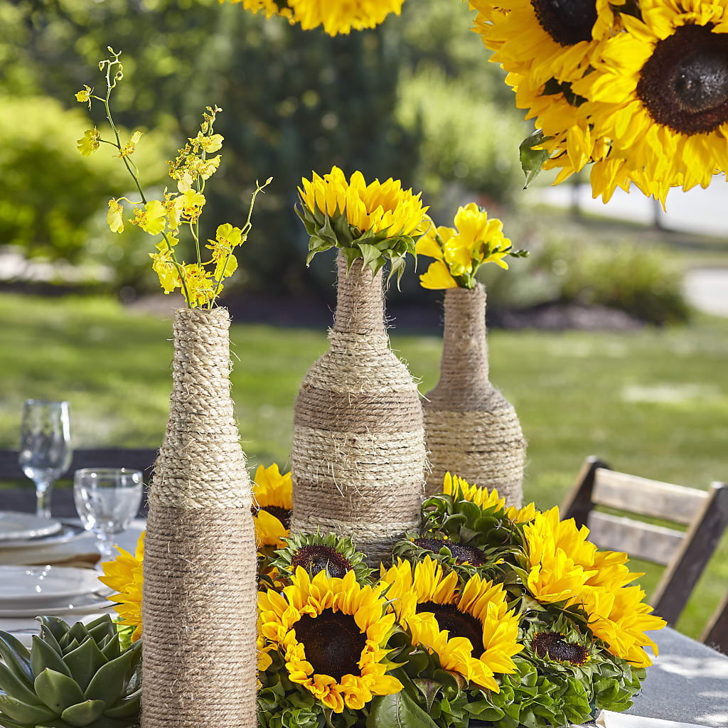 Sublime Garden Centerpiece – Jazmin Flowers, Chicago IL