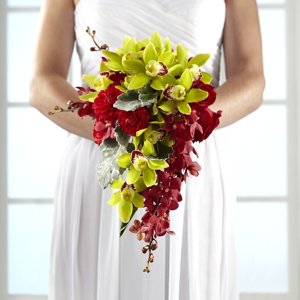 Elegant Orchid Bouquet – Jazmin Flowers, Chicago IL