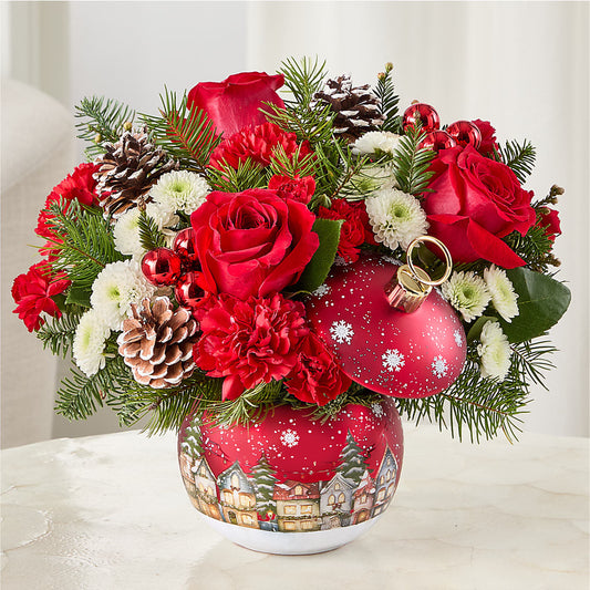 Christmas Carols Ornament –  Jazmin Flowers, Chicago IL