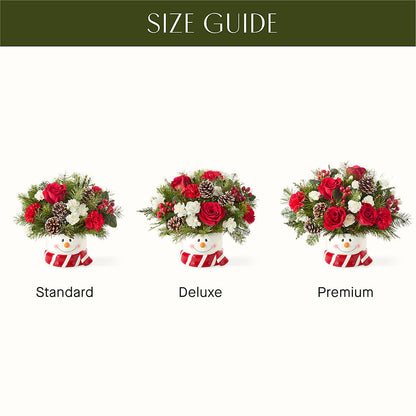 Jolly Snowman Bouquet –  Jazmin Flowers, Chicago IL