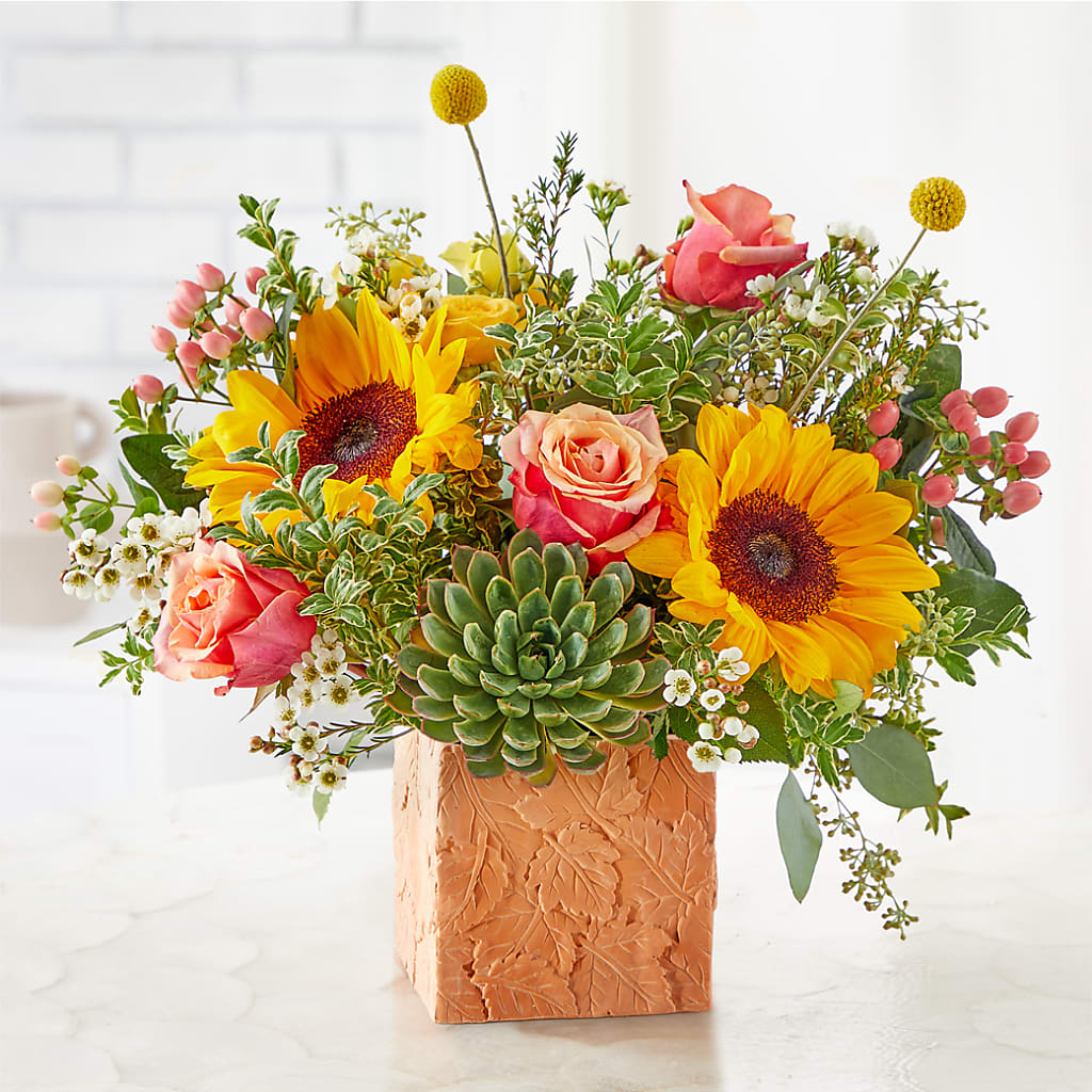 Sunflower Season Bouquet –  Jazmin Flowers, Chicago IL
