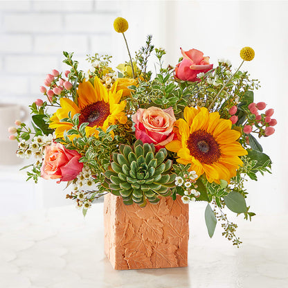 Sunflower Season Bouquet –  Jazmin Flowers, Chicago IL