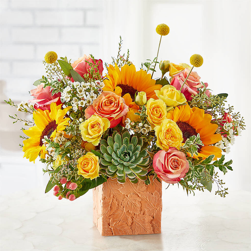 Sunflower Season Bouquet –  Jazmin Flowers, Chicago IL