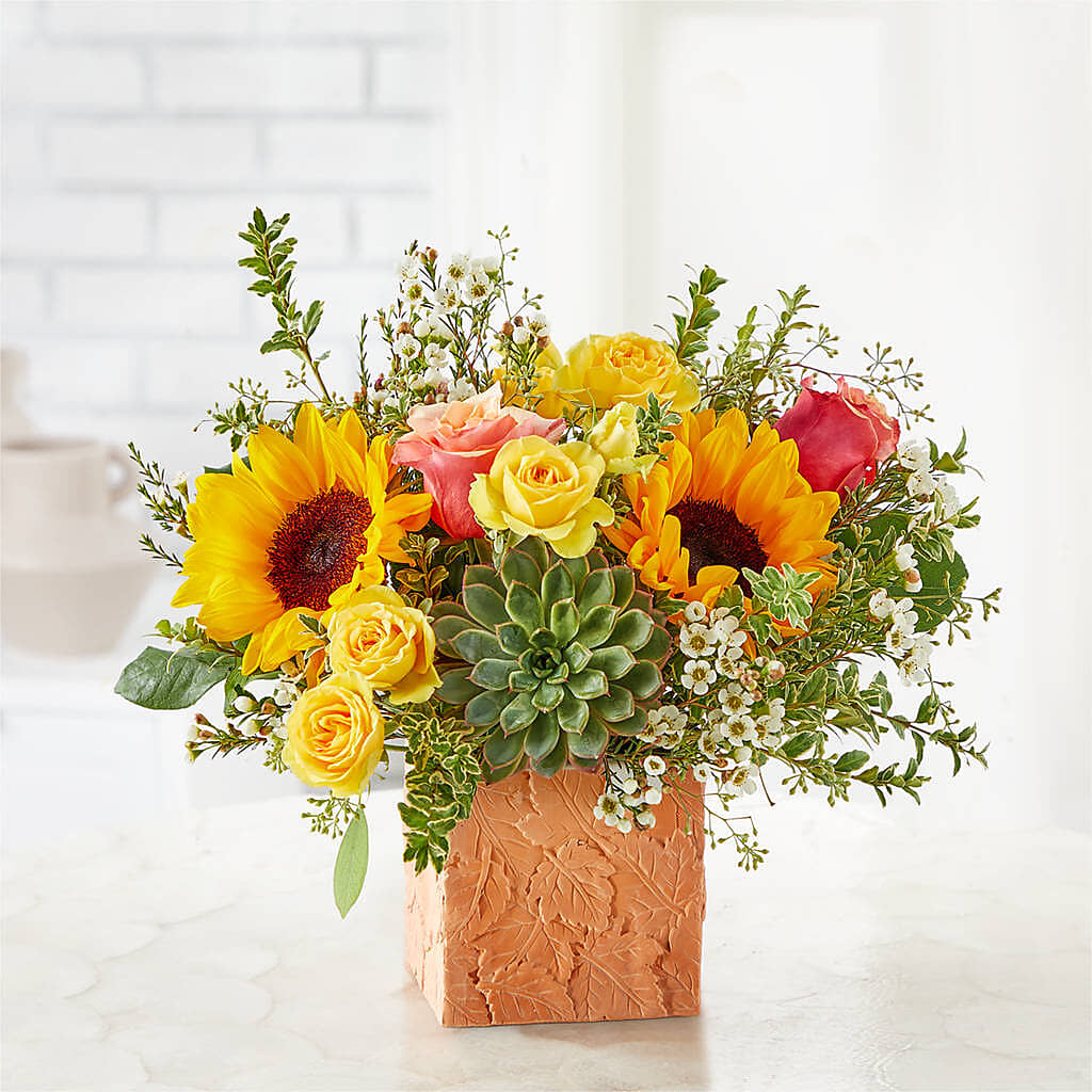 Sunflower Season Bouquet –  Jazmin Flowers, Chicago IL