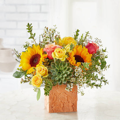 Sunflower Season Bouquet –  Jazmin Flowers, Chicago IL