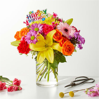 Cue the Confetti - A Florist Original –  Jazmin Flowers, Chicago IL