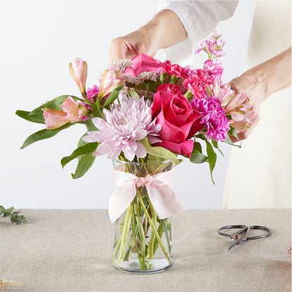 Pink Ribbon - A Florist Original –  Jazmin Flowers, Chicago IL