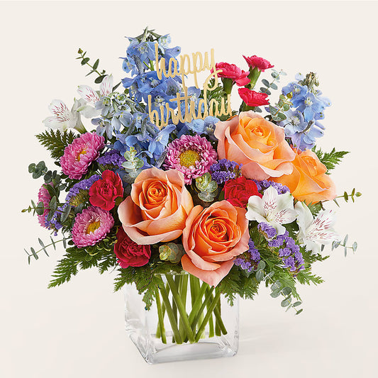 Birthday Bash Bouquet –  Jazmin Flowers, Chicago IL