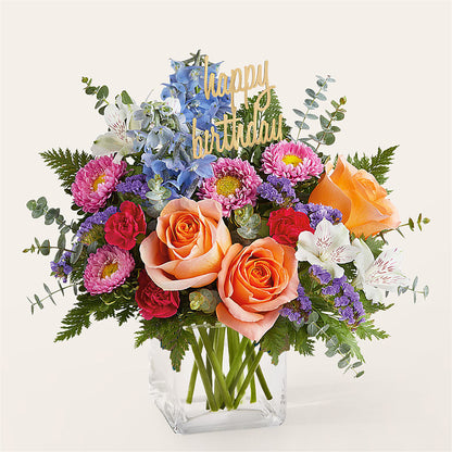 Birthday Bash Bouquet –  Jazmin Flowers, Chicago IL