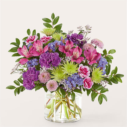 Glass Half Full Bouquet –  Jazmin Flowers, Chicago IL