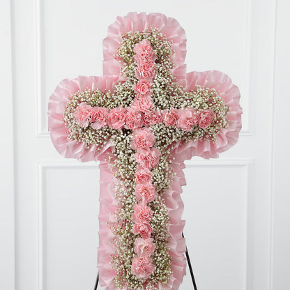 Angel's Cross Easel –  Jazmin Flowers, Chicago IL