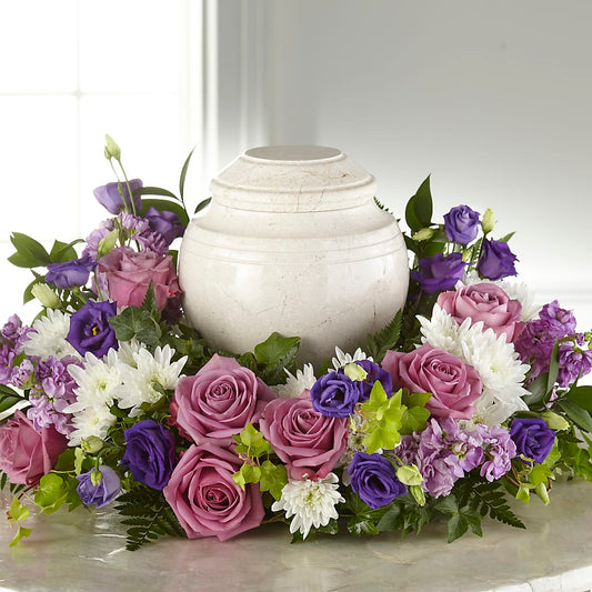 Blooming Sympathy Cremation Adornment –  Jazmin Flowers, Chicago IL