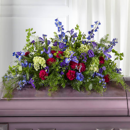 Always Treasured Casket Spray –  Jazmin Flowers, Chicago IL