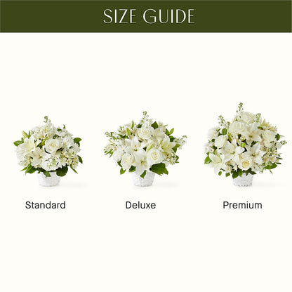 Peaceful Reflections Arrangement –  Jazmin Flowers, Chicago IL