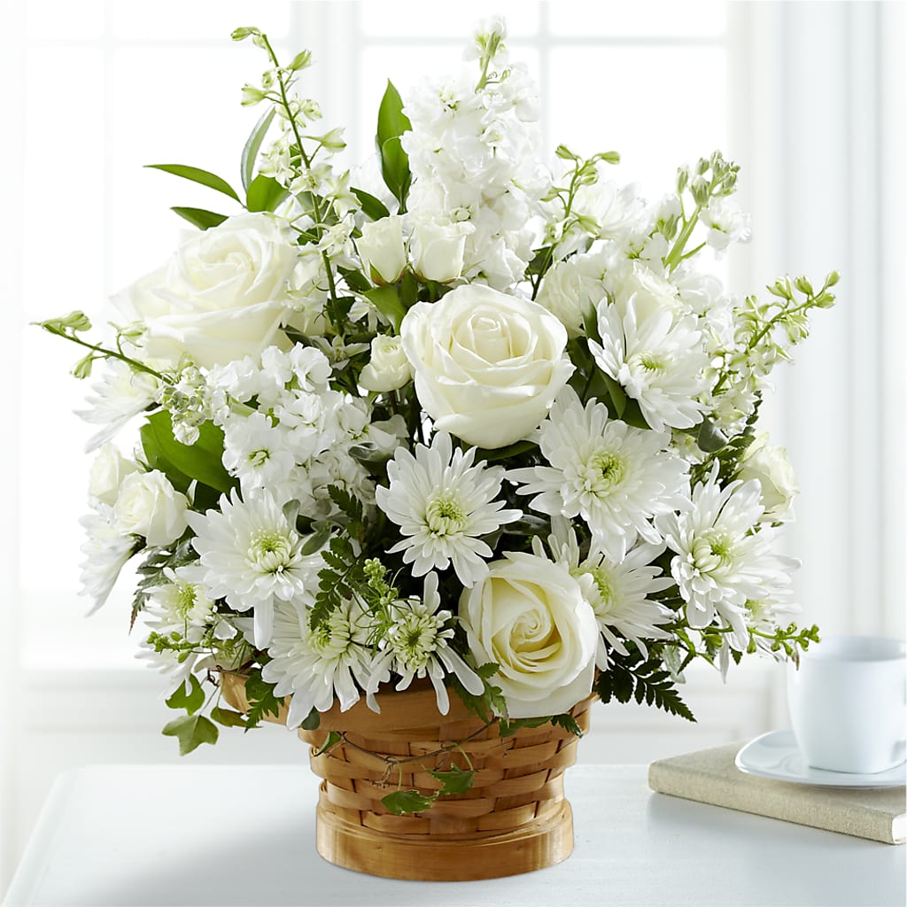 Heartfelt Condolences Arrangement –  Jazmin Flowers, Chicago IL
