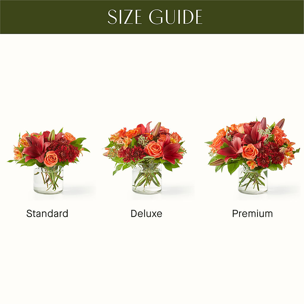 Crimson Leaves Bouquet –  Jazmin Flowers, Chicago IL