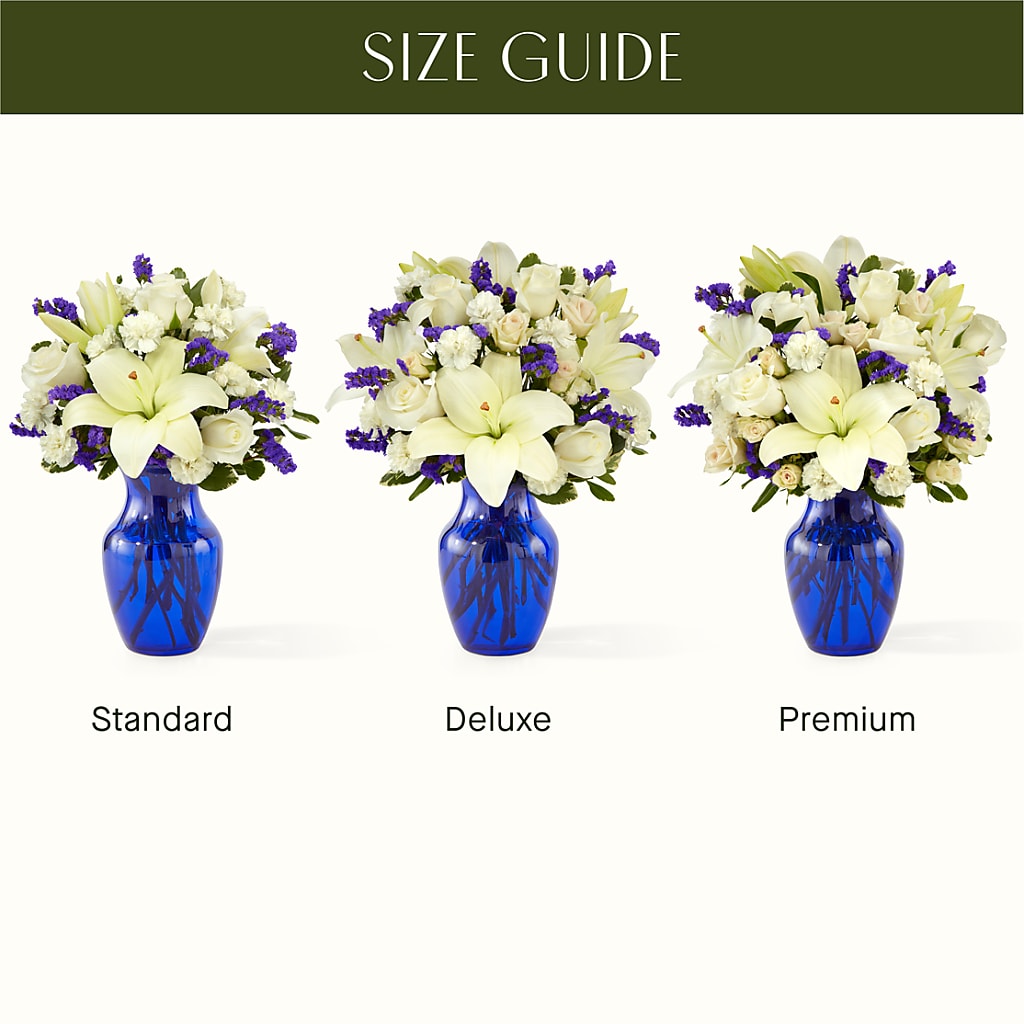 Sapphire Rush Bouquet –  Jazmin Flowers, Chicago IL
