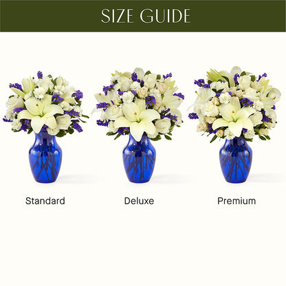 Sapphire Rush Bouquet –  Jazmin Flowers, Chicago IL