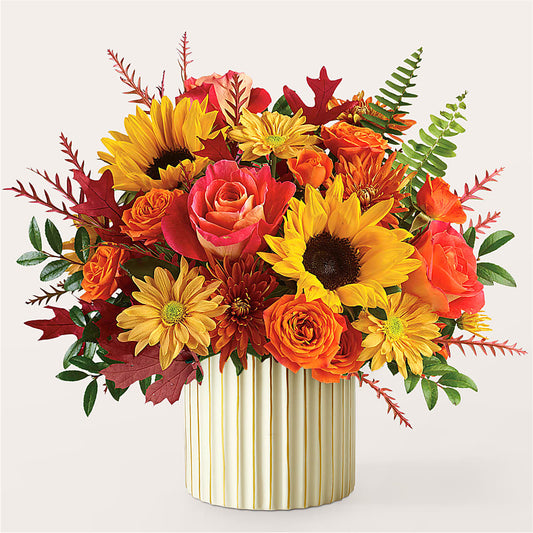 Fall Campfire Bouquet –  Jazmin Flowers, Chicago IL