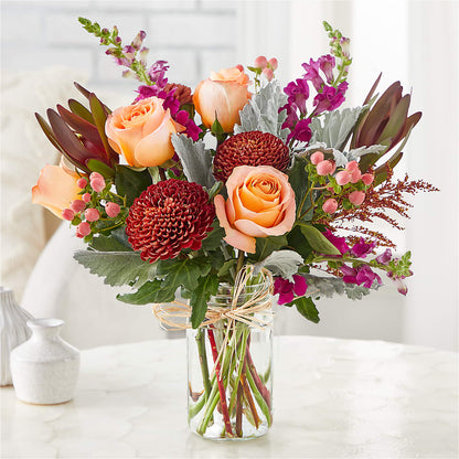 Moody Hues Bouquet –  Jazmin Flowers, Chicago IL