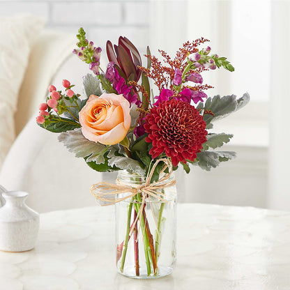 Moody Hues Bouquet –  Jazmin Flowers, Chicago IL