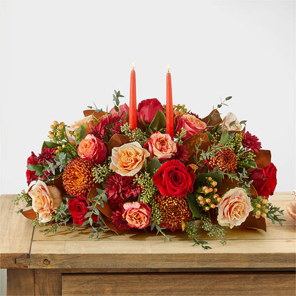 Gather Near Centerpiece –  Jazmin Flowers, Chicago IL