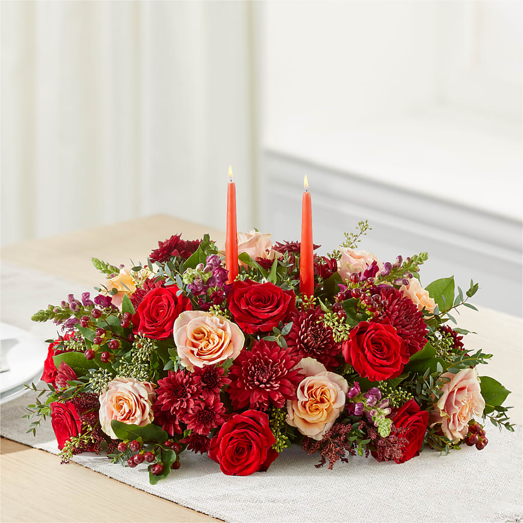 Most Thankful Centerpiece –  Jazmin Flowers, Chicago IL