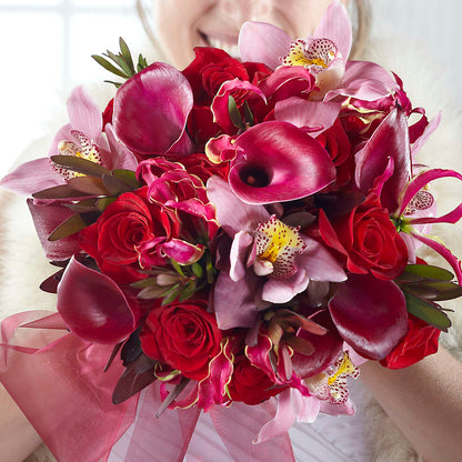 Heart of Hearts Bouquet –  Jazmin Flowers, Chicago IL