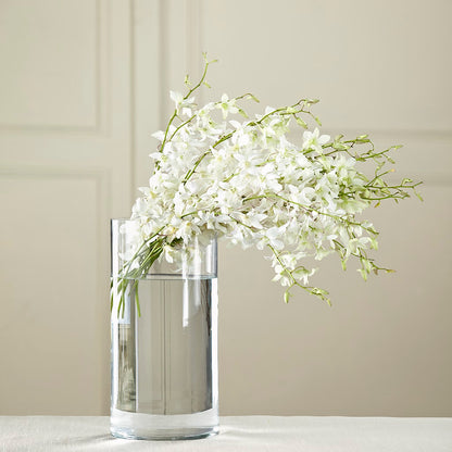 White Dendrobium Bouquet –  Jazmin Flowers, Chicago IL